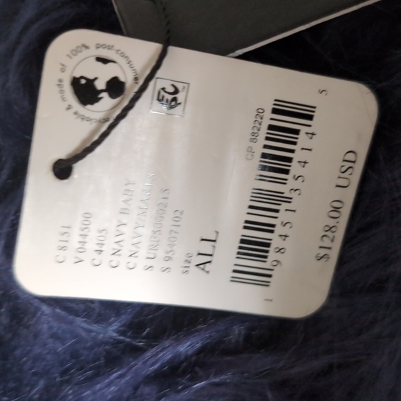 Free People Navy Shoulder Bag - Picture 2 of 4